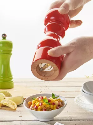 Moulin poivre/sel/épices Java 14 cm laqué Marlux De Buyer