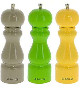 Moulin poivre/sel/épices Rumba 20 cm Laqué Marlux De Buyer