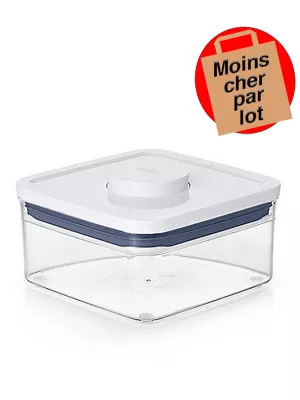 Boîte 1 litre carrée Pop Oxo 2.0