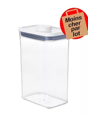 Boîte 2,6 litres haute Pop Oxo 2.0