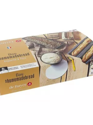 Box Homemadebread Baguette & Pain De Buyer
