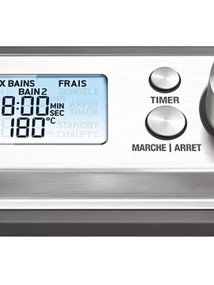 Friteuse Electrique Inox Digitale QFE580 Riviera & Bar
