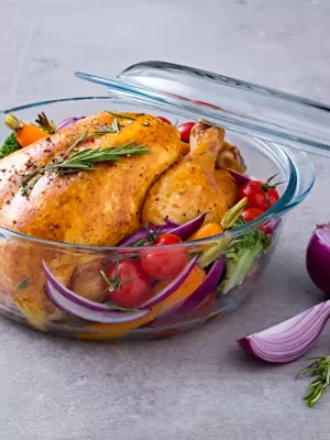 Cocotte ronde verre Classic Pyrex