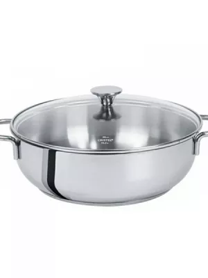 Sauteuse inox 2 anses Cookway Master par Cristel