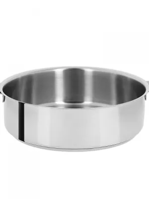 Sauteuse Cristel inox Mutine amovible