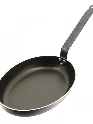 Poêle à poisson ovale anti-adhésive Choc De Buyer