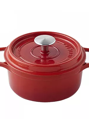 Cocotte fonte Invicta réserve d'eau ronde