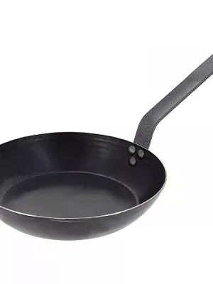 Poêle tôle bleue Outdoor De Buyer