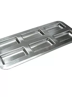 Moule à Financier  Fer Blanc Gobel