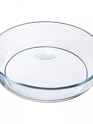 Plat rond Pyrex