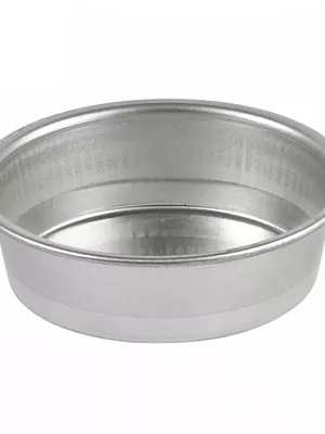 Moule à Manqué rond uni fer blanc Gobel