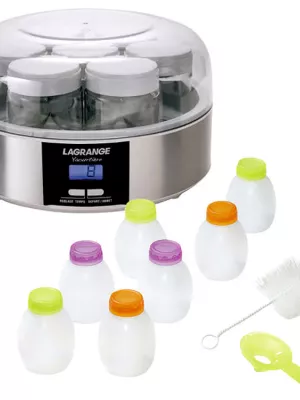 Yaourtière Lagrange + Kit bouteilles