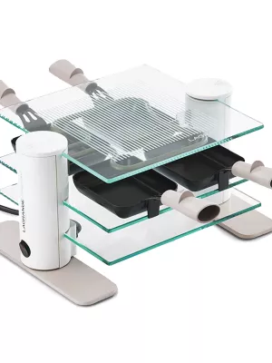 Appareil à raclette Transparence 4 personnes