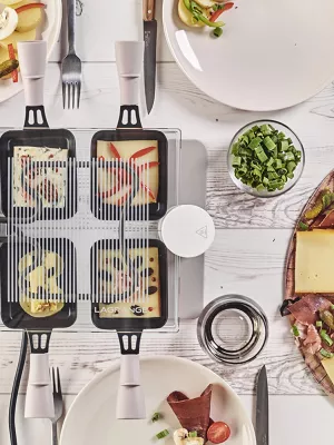 Appareil à raclette Transparence 4 personnes