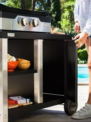 Desserte Plancha De Buyer par Le Marquier