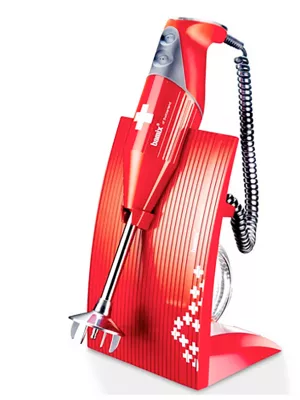 Mixeur plongeant Bamix Swissline 200 W rouge
