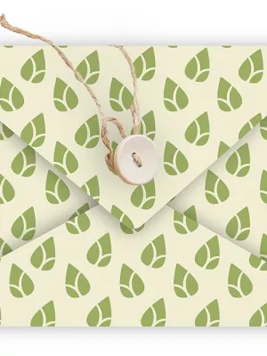 Feuille Emballage Alimentaire Cire d'Abeille avec Cordon Pebbly