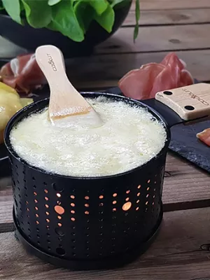 Raclette à la Bougie Cookut