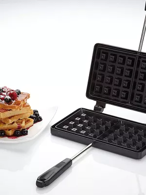 Gaufrier fonte d'alu