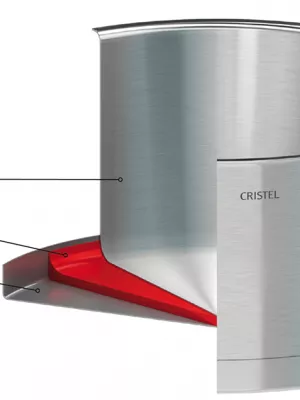 Cuit-Pâtes Inox Strate Cristel