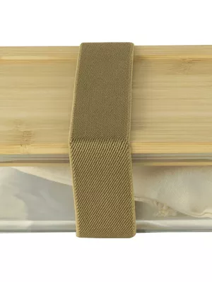 Lunch Box Nomade Bambou & Verre Pebbly