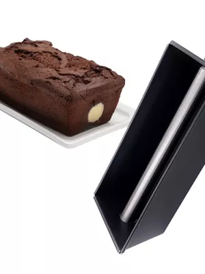 Moule à Cake Anti-adhésif à Insert Inox Patisse