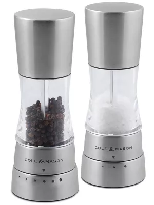 Coffret 2 Moulins poivre et sel Derwent Cole & Mason