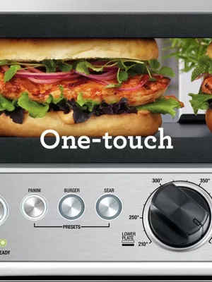 Grill électrique BBQ & Press Grill Sage