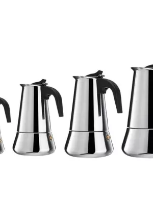 Cafetière italienne inox induction