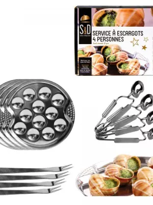 Service à escargots - Coffret Escargot