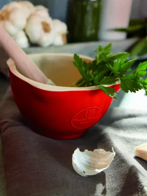 Mortier pilon céramique Emile Henry