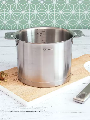 Casserole haute graduée Cristel Strate amovible