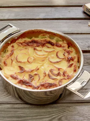 Sauteuse inox Cristel Casteline amovible