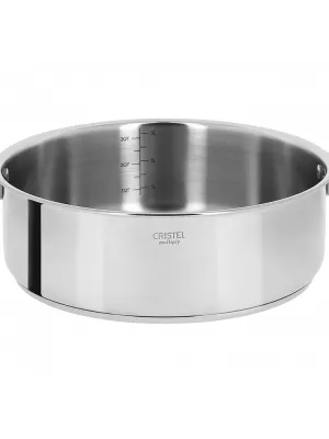 Sauteuse inox Cristel Casteline amovible