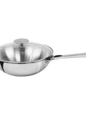 Wok inox Cristel Casteline amovible