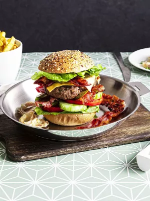 Poêle inox Cristel Mutine amovible