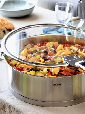 Sauteuse Cristel inox Strate amovible