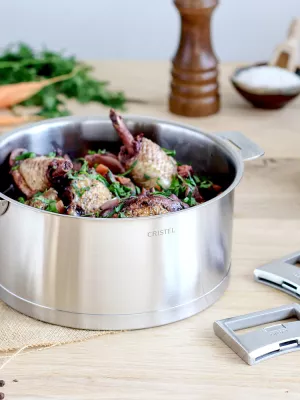 Faitout Cristel Strate amovible