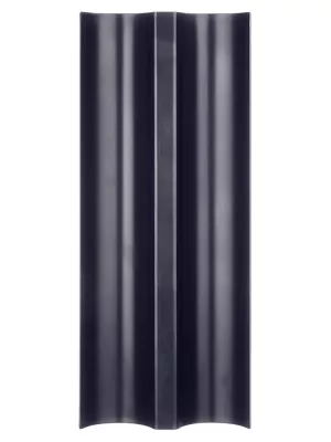 Gouttière à Tuile et à Pain en Tôle Bleue De Buyer