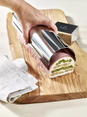 Gouttière à bûche démontable forme ronde De Buyer