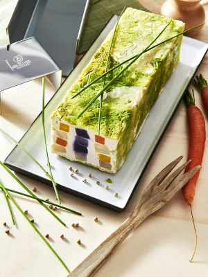 Gouttière à bûche démontable forme Carrée De Buyer