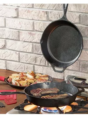 Poêle en Fonte Naturelle Lodge