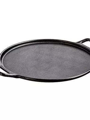 Plaque de Cuisson en Fonte Naturelle ronde Lodge