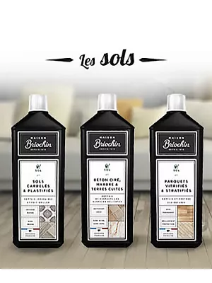 Nettoyant Béton Ciré Marbre Terre Cuite 1L Briochin