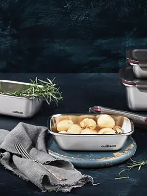 Boîte Hermétique Inox Flora 1900ml Cuitisan