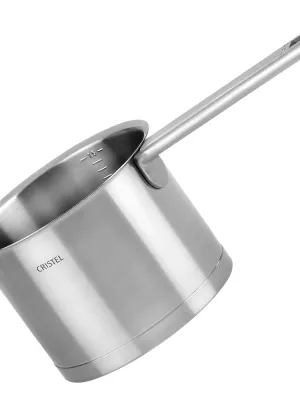 Casserole Haute Graduée Inox Strate Fixe Cristel