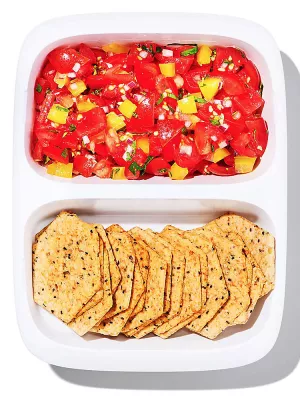 Boîte repas 2 compartiments 500 ml Prep & Go Oxo