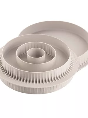 Moule Silicone à insert rond Silikomart 3D Design