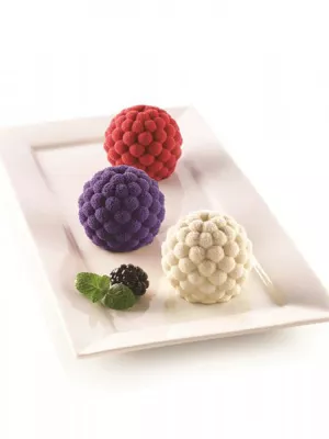 Moule Silicone Fruits des Bois Silikomart 3D Design