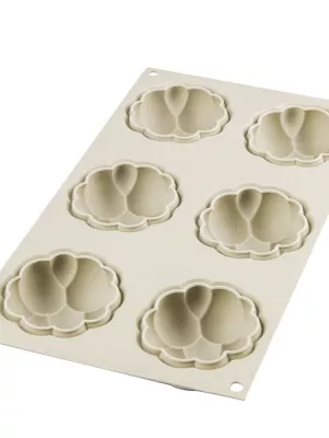 Moule Silicone Mini Bulle Silikomart 3D Design